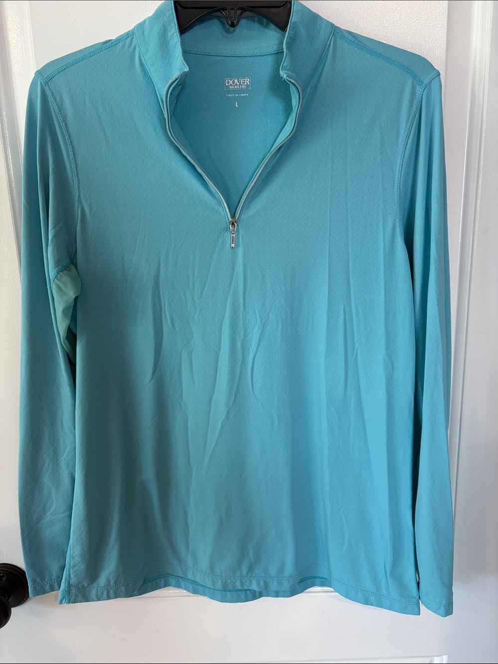 Women's Dover Saddlery Quarter Zip Sunshirt - L